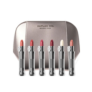 Perfect Pout Lipstick Gift Set (6 Shades + Cosmetic Bag)
