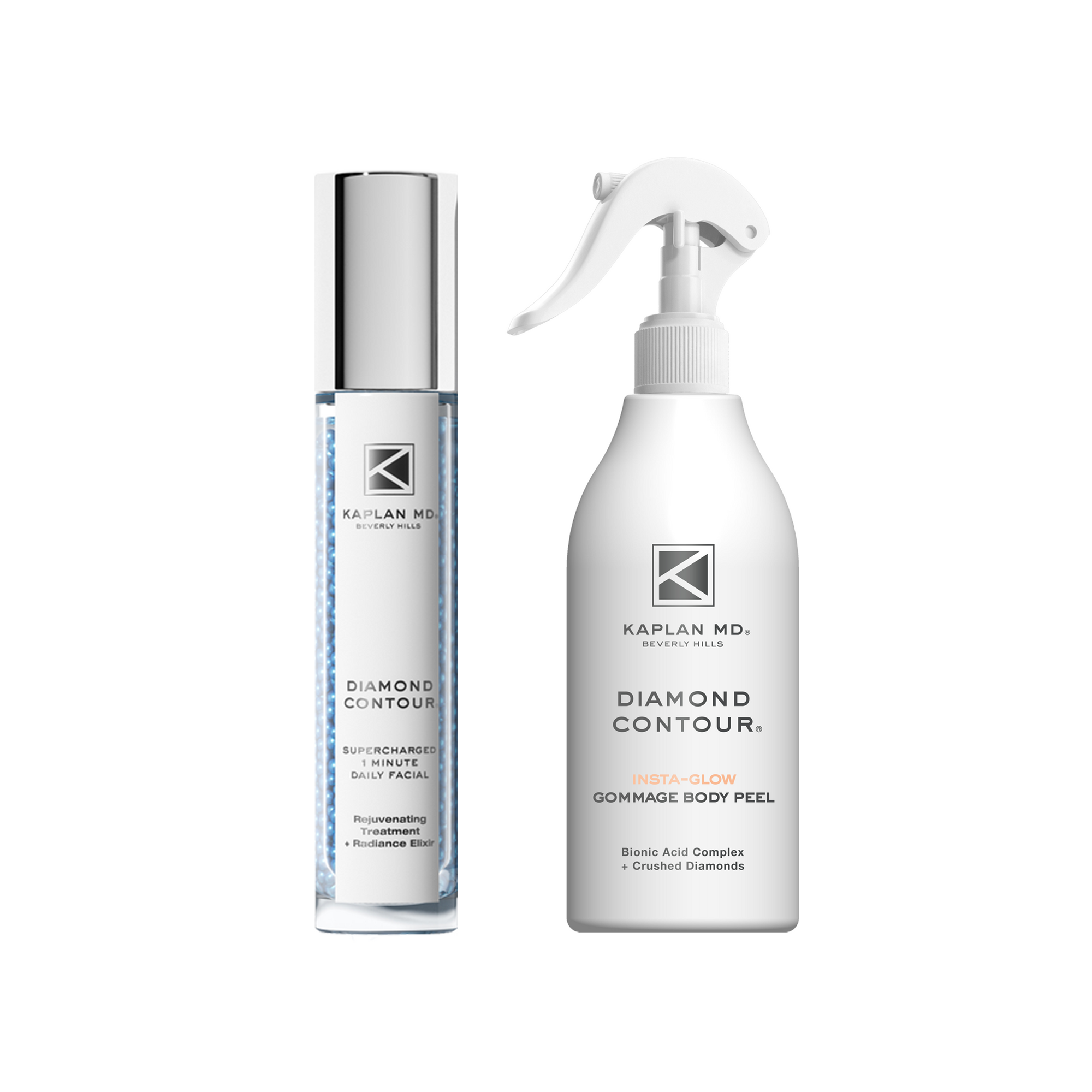 Diamond Contour Face & Body Exfoliating Duo