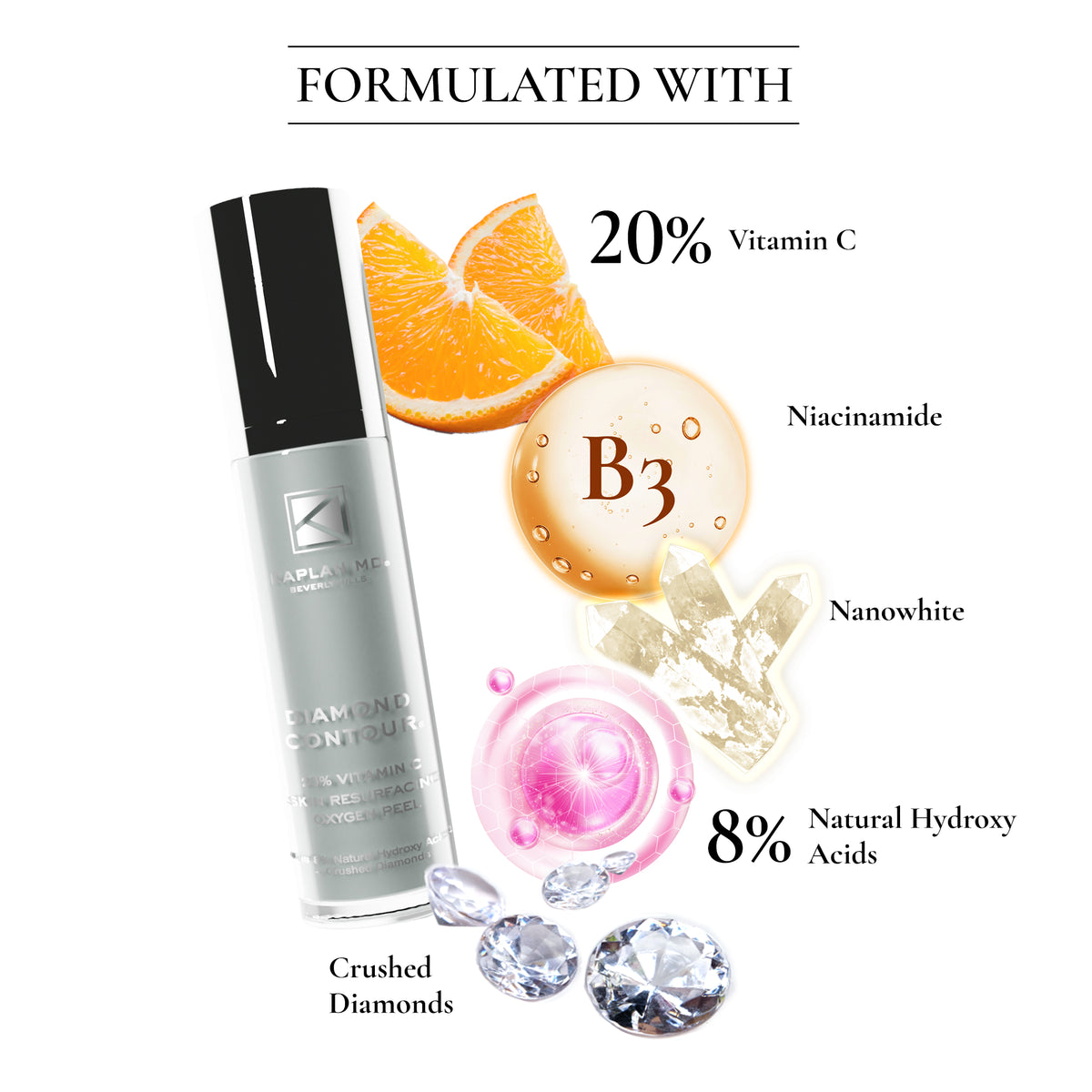 Diamond Contour 20% Vitamin C Skin Resurfacing Oxygen Peel