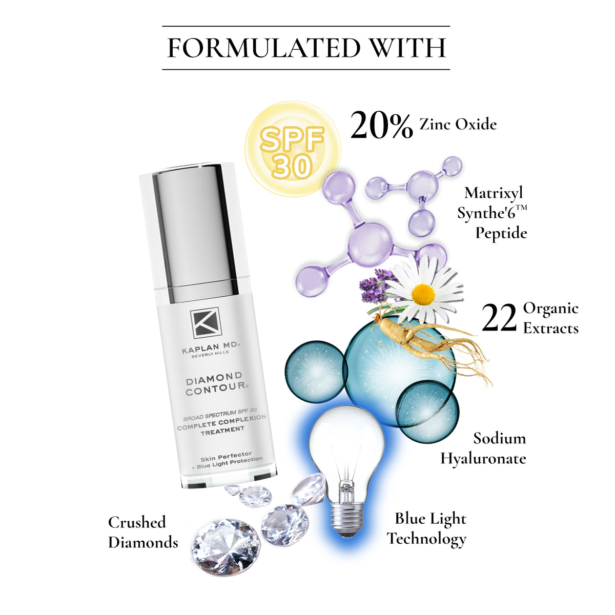 Diamond Contour Broad Spectrum SPF 30 Complete Complexion Treatment