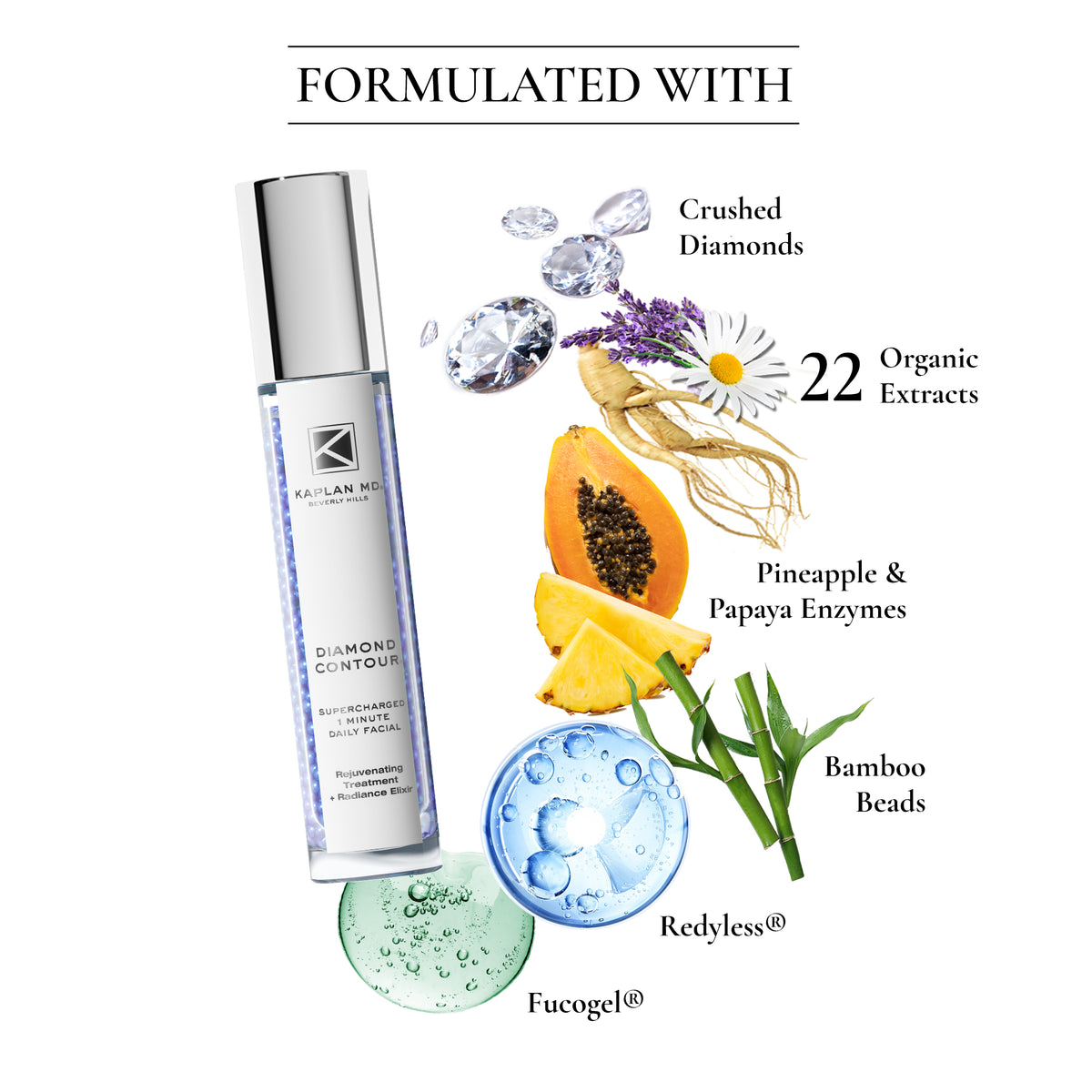 Diamond Contour Daily Facial & Collagen Créme Duo (Full Size)