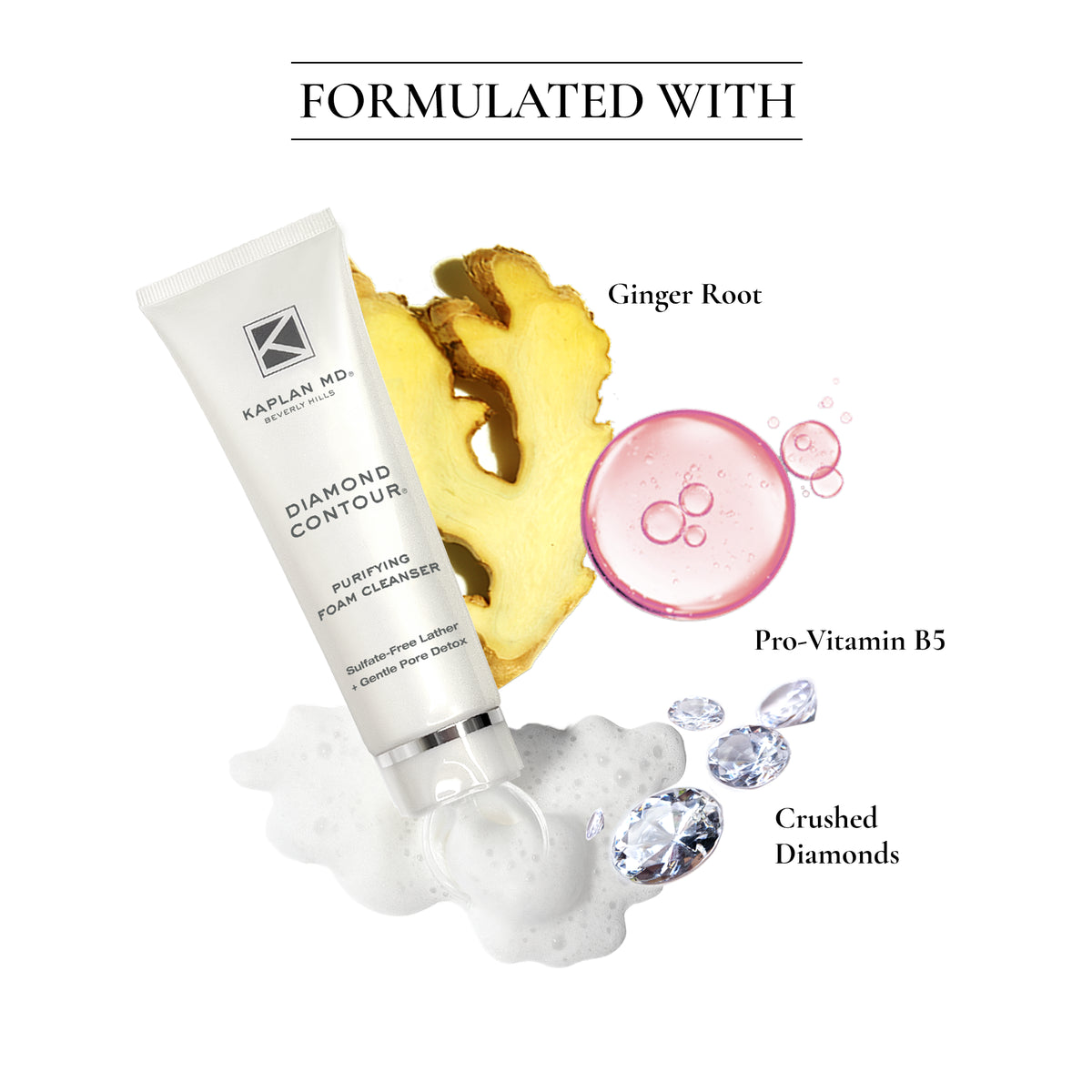 Diamond Contour Purifying Foam Cleanser
