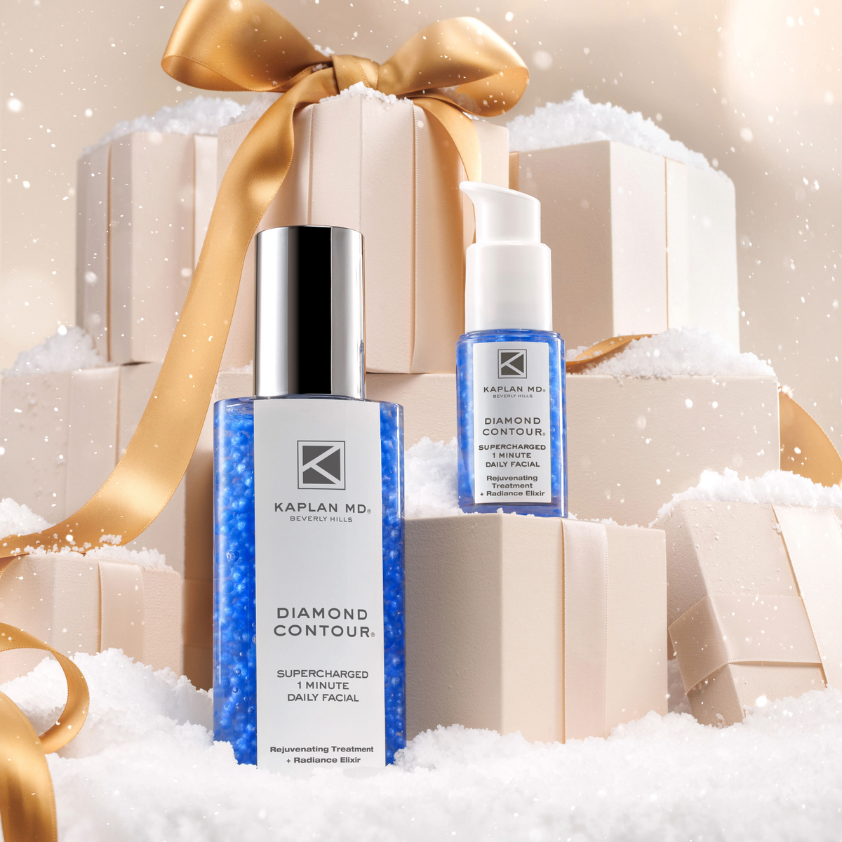 Diamond Contour Daily Facial Gift Set (XL + Travel)