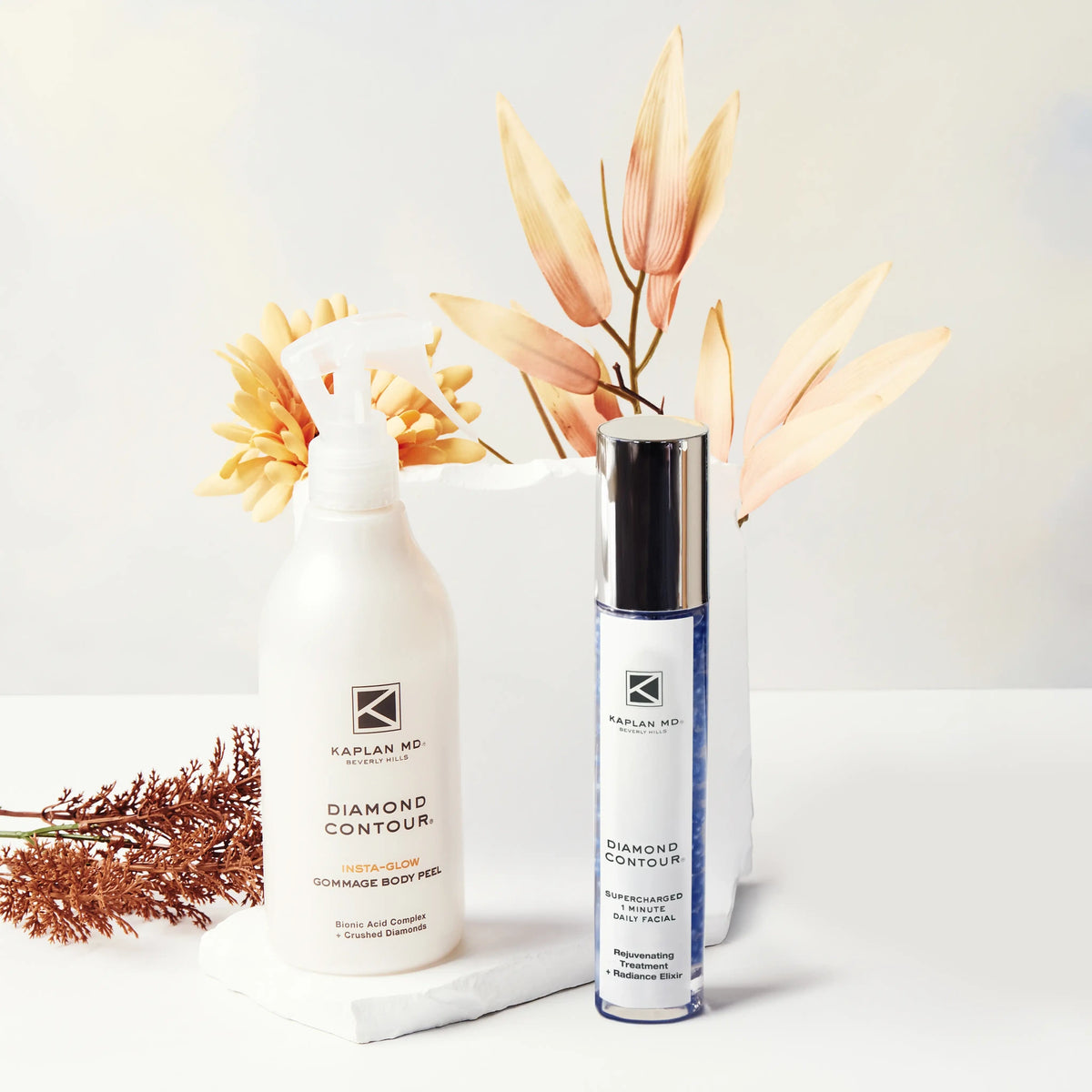 Diamond Contour Face & Body Exfoliating Duo