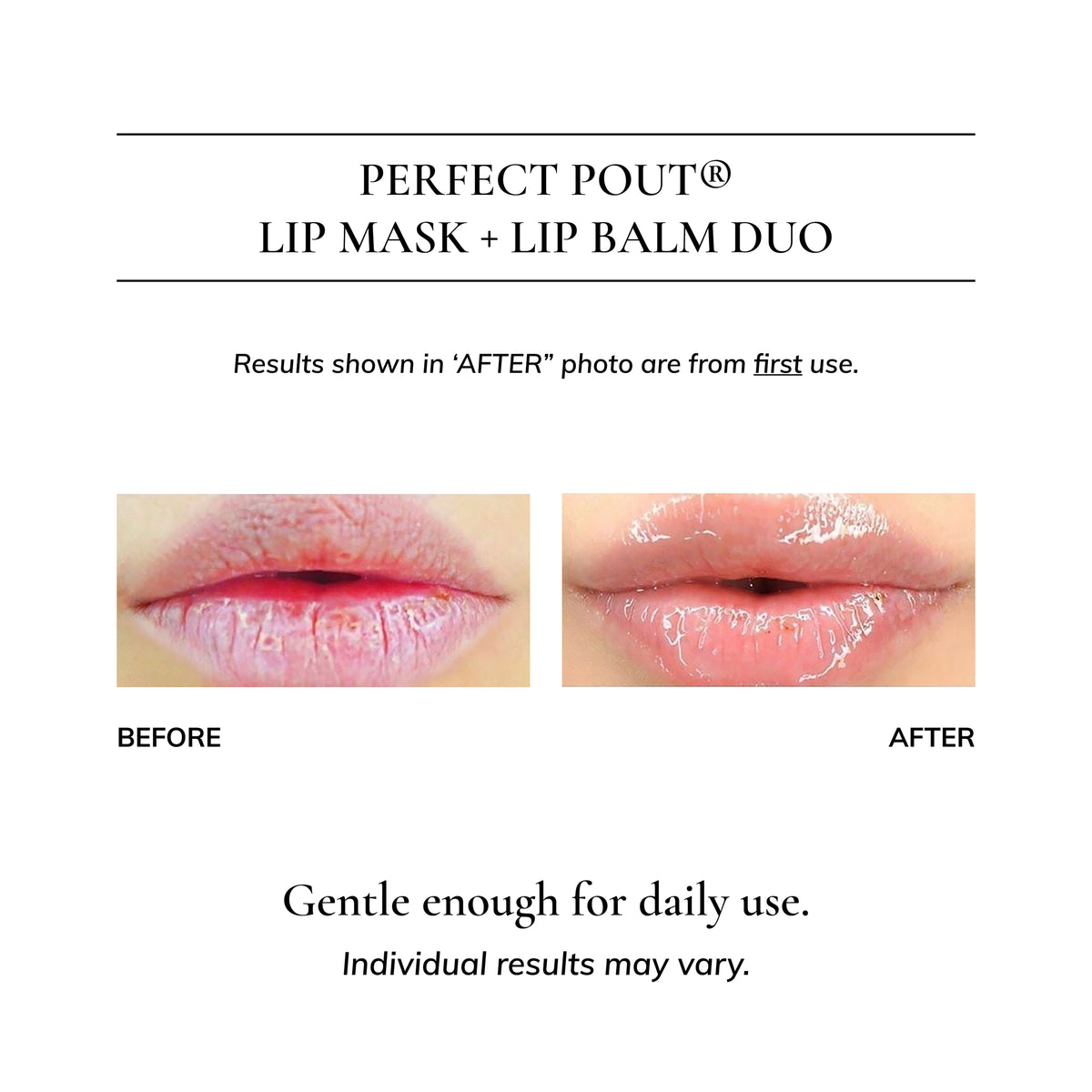 Perfect Pout Lip Mask + Lip Balm Duo - SPF 30