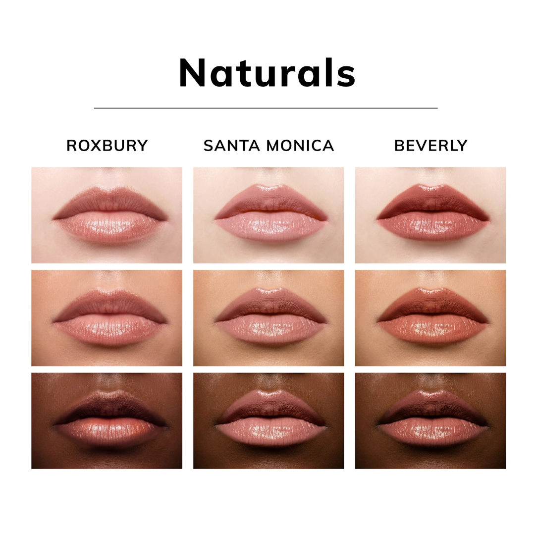 Perfect Pout Lipstick Gift Set (6 Shades + Cosmetic Bag)