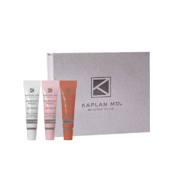 Perfect Pout Lip Balm Trio Gift Set - KAPLAN MD SKINCARE