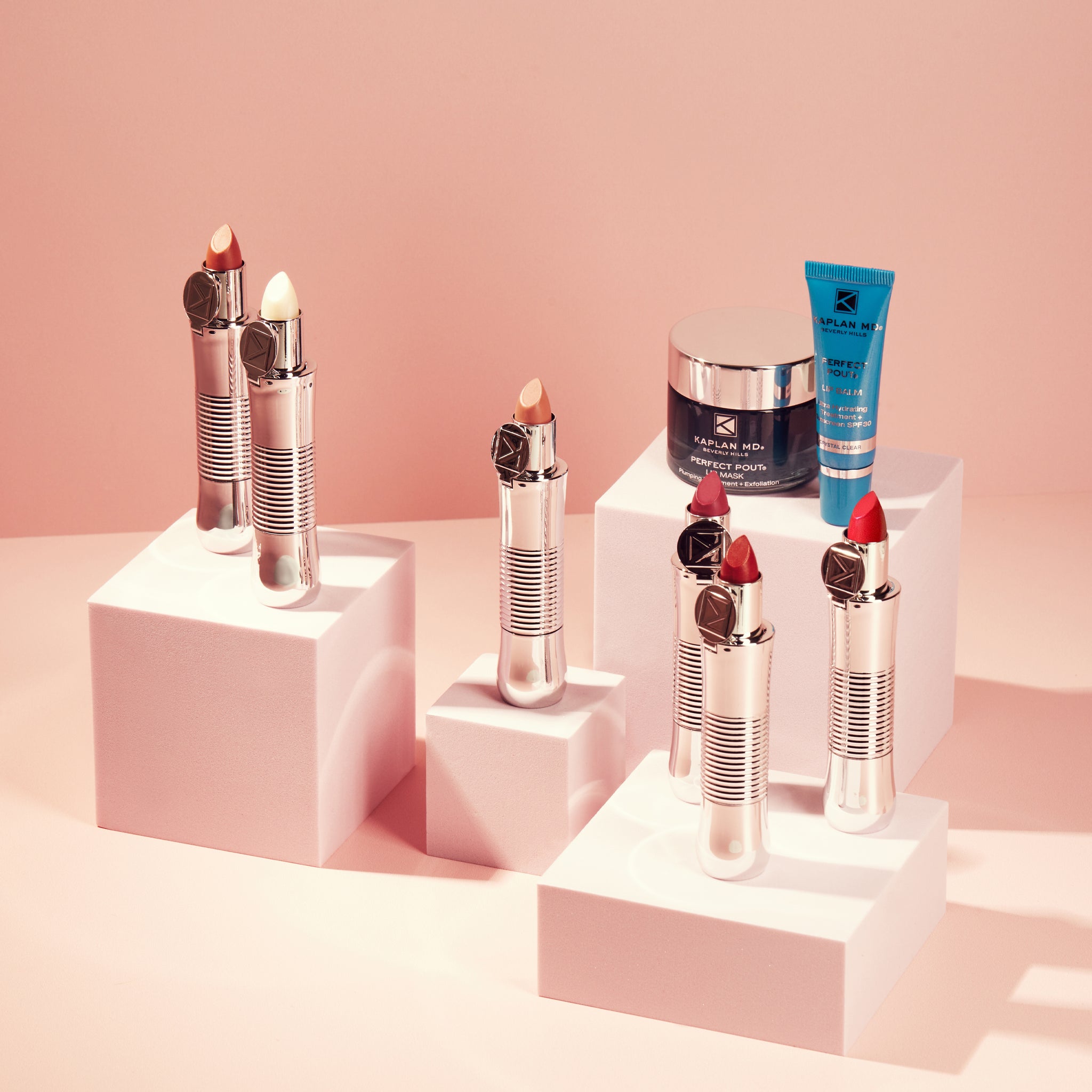 Perfect Pout Kit | Plumping Lip Mask, Hydrating Lipstick & Lip Perfect Pout Kit | Plumping Lip Mask, Hydrating Lipstick & Lip