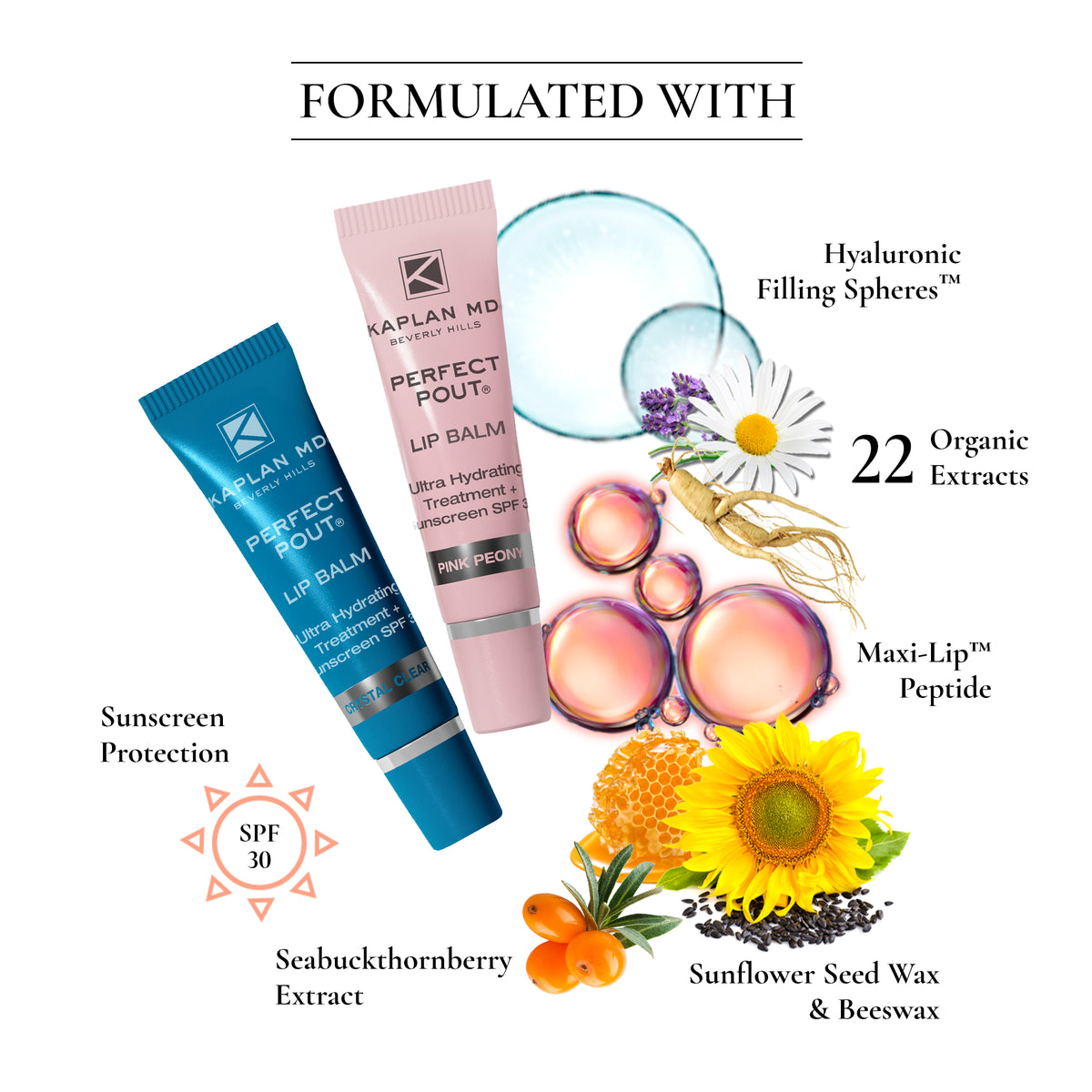 Perfect Pout Lip Mask + Lip Balm Duo - SPF 30