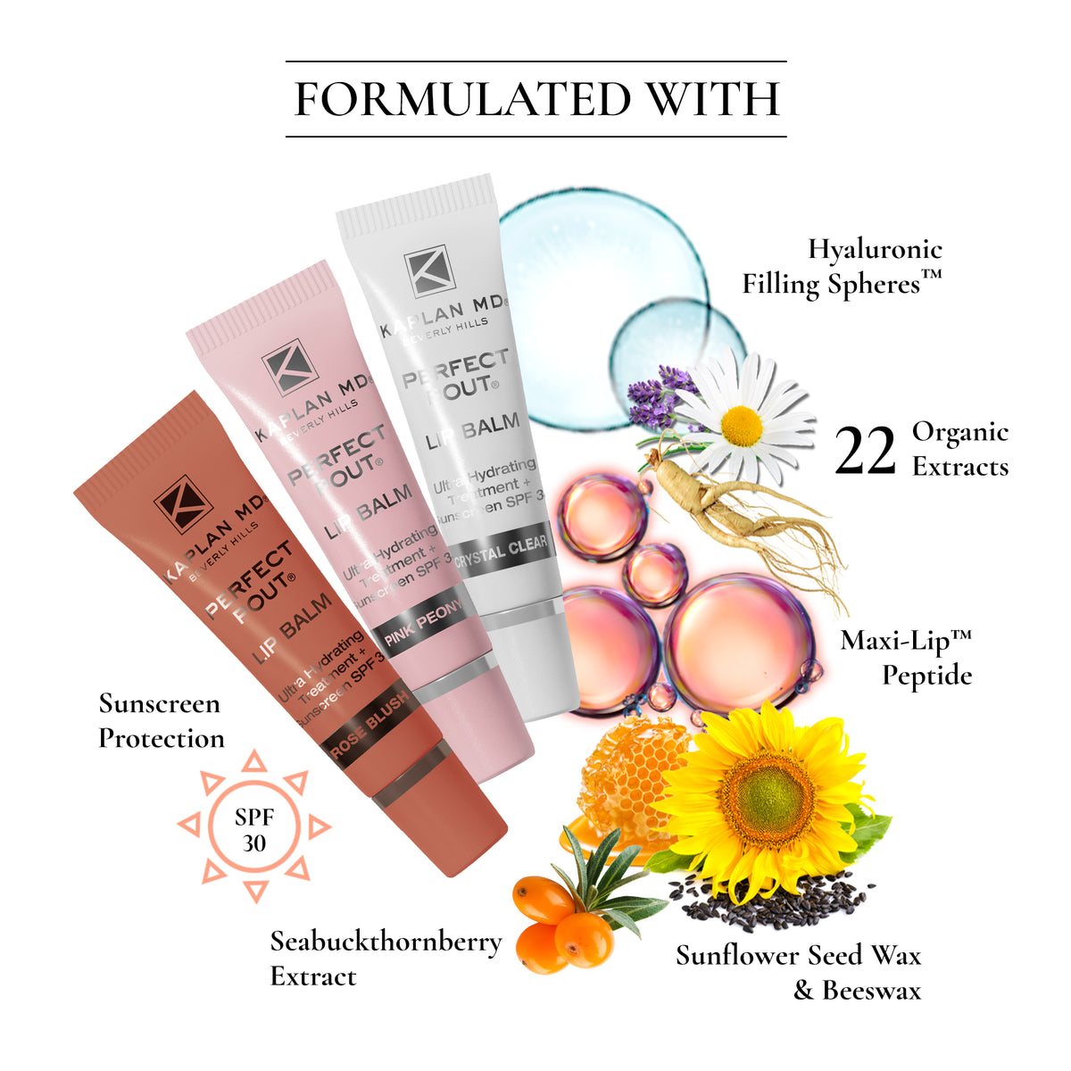 Perfect Pout Lip Balm Trio Gift Set