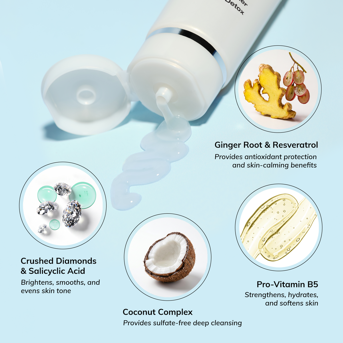 Diamond Contour Purifying Foam Cleanser