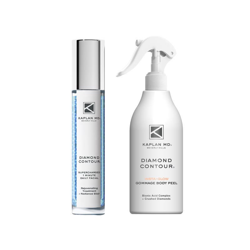 Diamond Contour Face & Body Exfoliating Duo