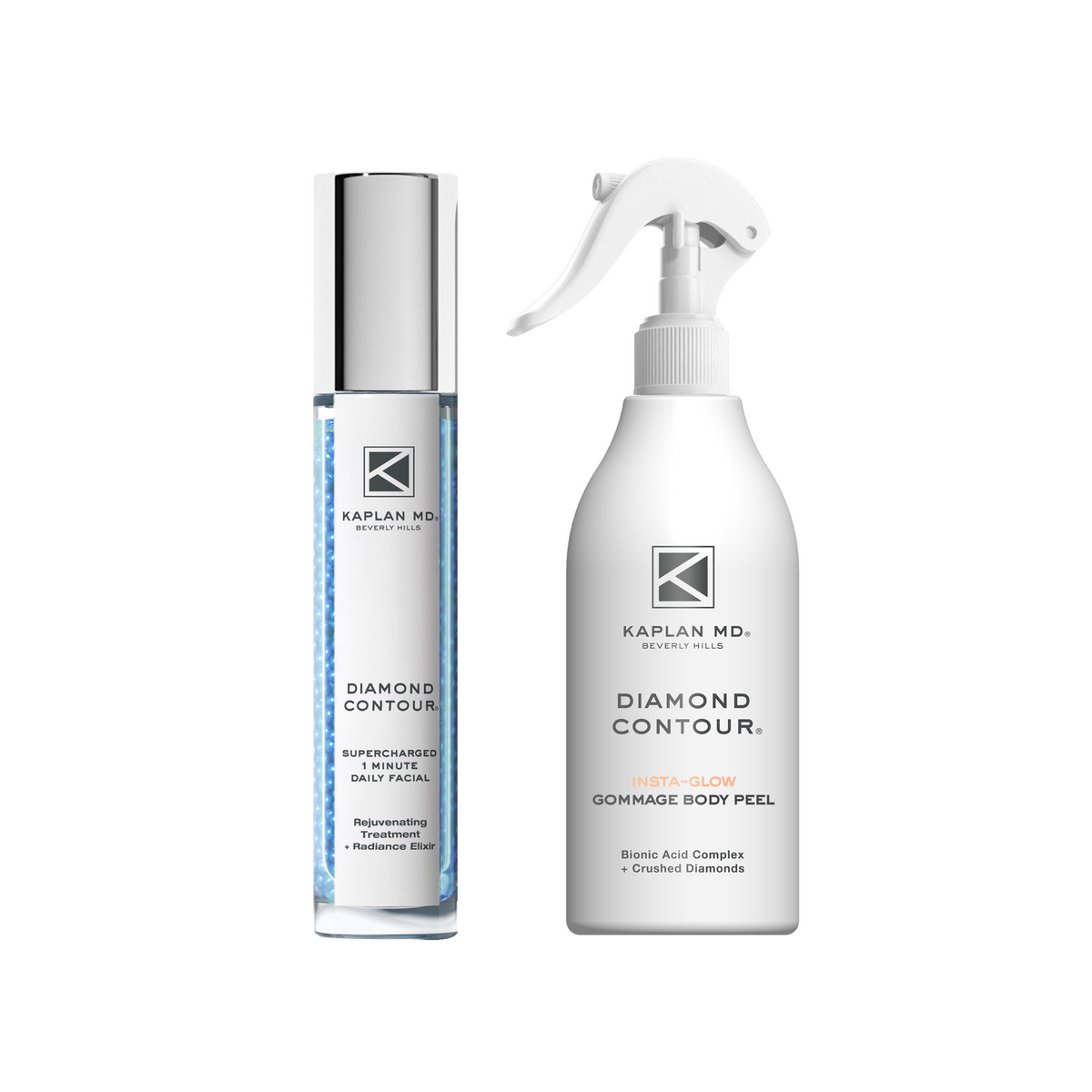 Diamond Contour Face & Body Exfoliating Duo