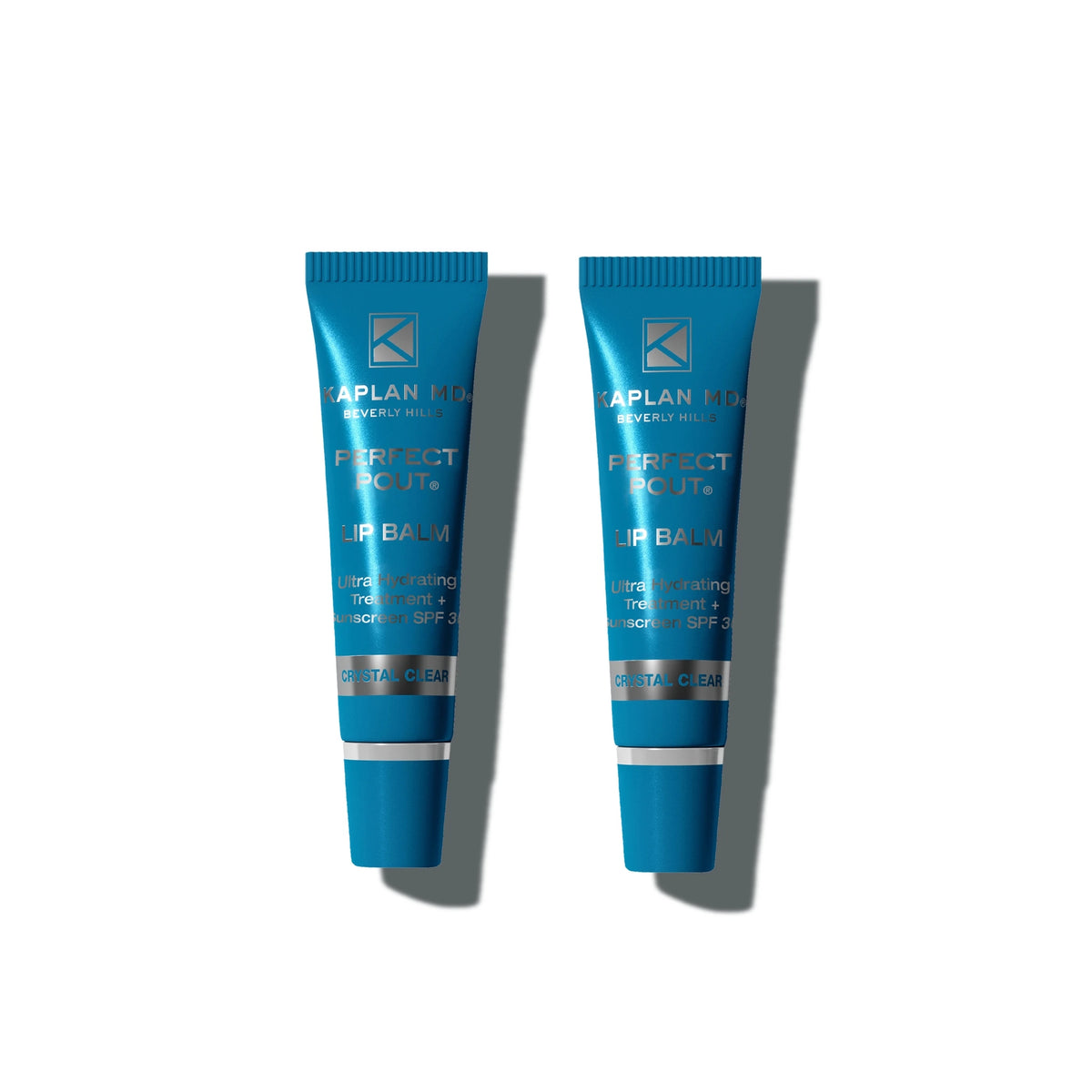 Perfect Pout Lip Balm (Crystal Clear) - Set of 2