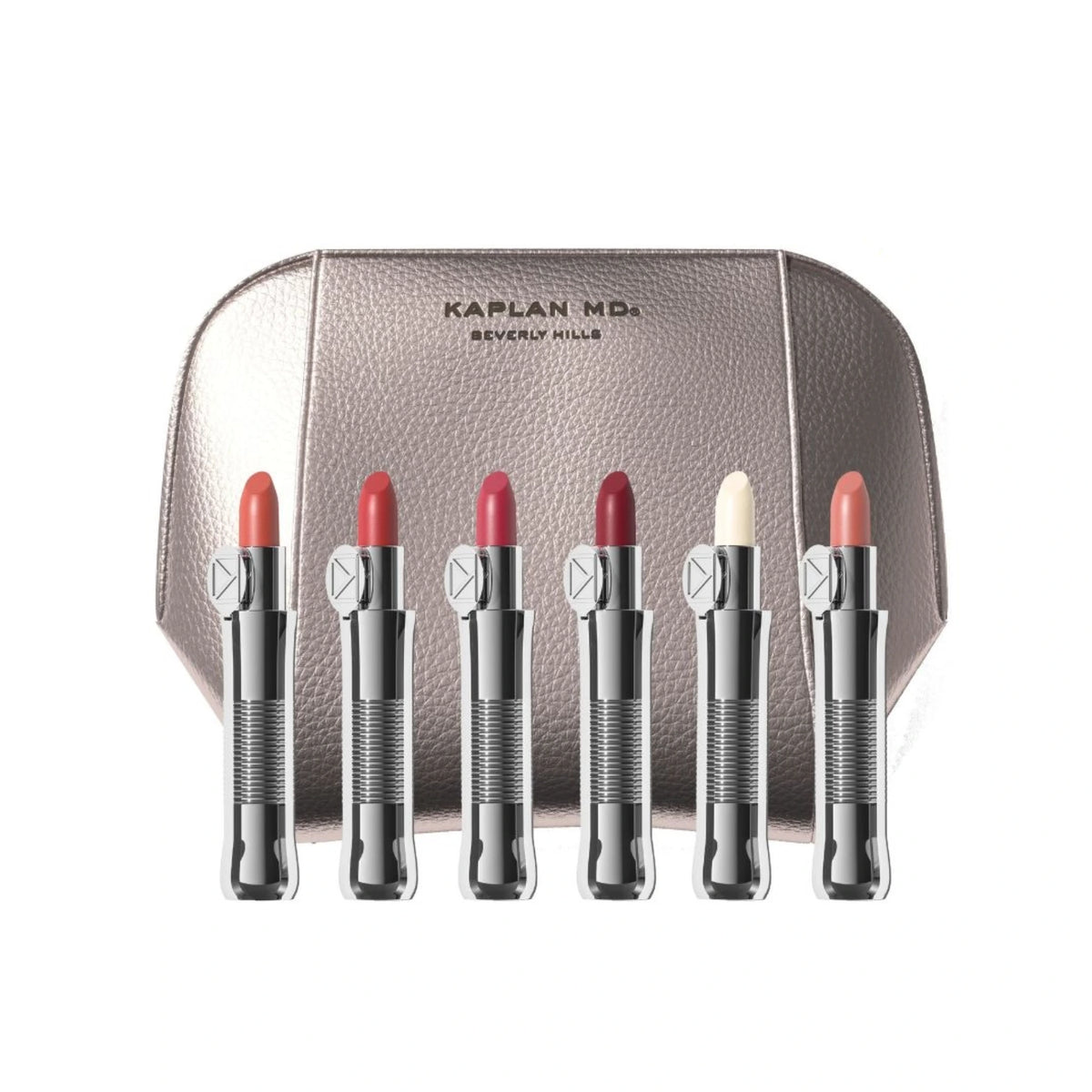 Perfect Pout Lipstick Gift Set (6 Shades + Cosmetic Bag)